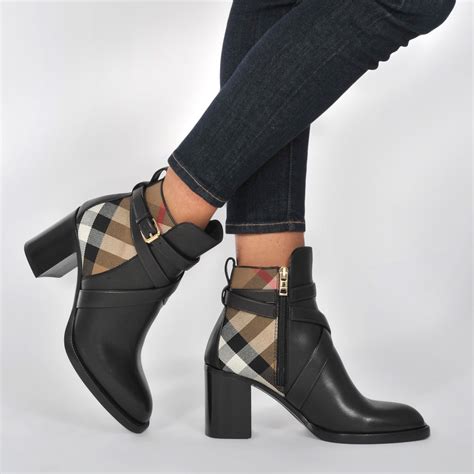 burberry classic check heels|Burberry heels boots.